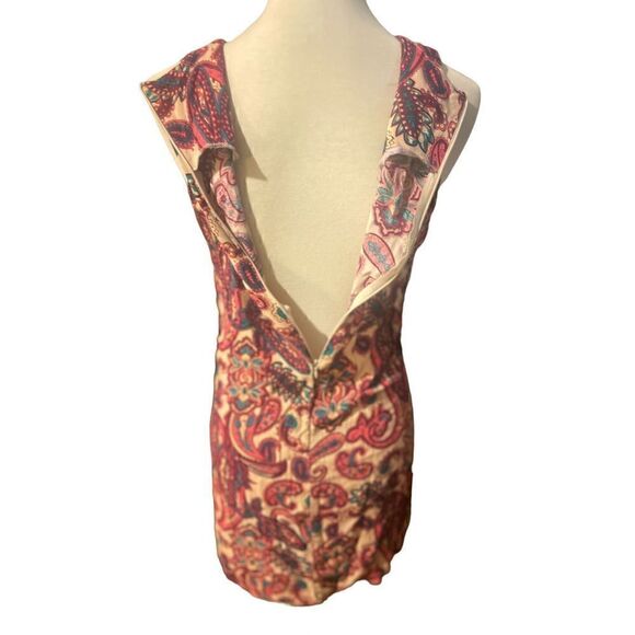 Paisley Design Unbranded Sleeveless Retro Style Dress Size Small - Picture 4 of 8